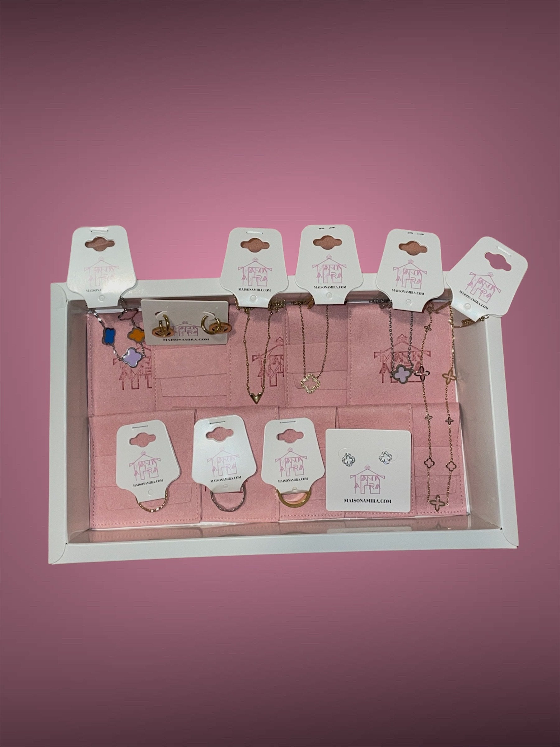 Coffret lolita-Box 10 bijoux en Acier inoxydable et en Argent 925