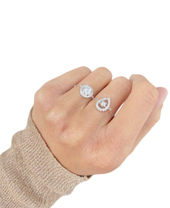 Coffret Stellar-bague fascinante+bague éternelle-Argent 925 Sterling