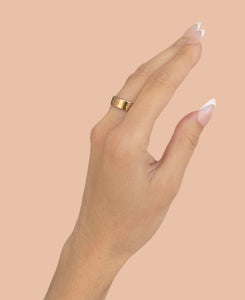 Elite-Bague en Acier inoxydable-Rose gold