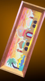 Charger l&#39;image dans la galerie, Palais saharien-Plateau en bois léger-Personnalisé à la main
