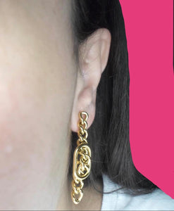 Chipie-Boucles d'oreilles en Acier inoxydable